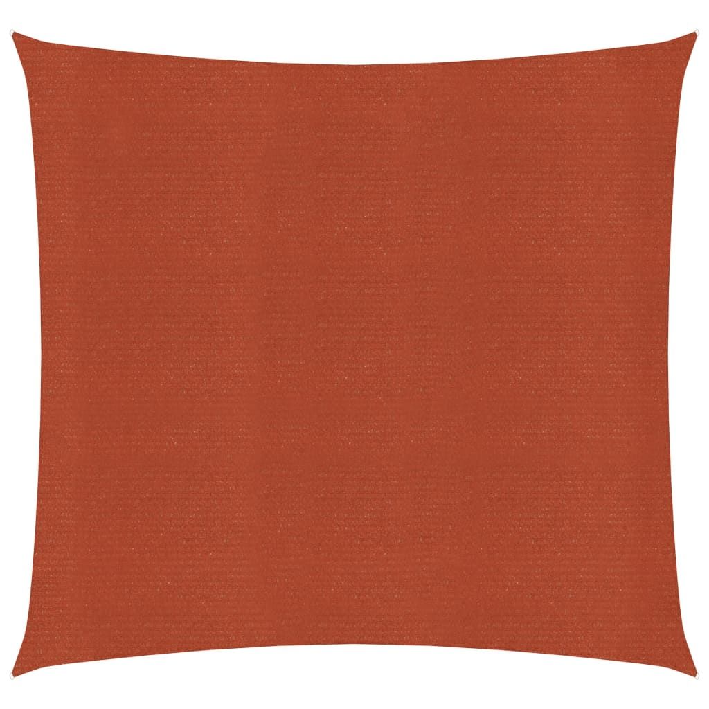 Aurinkopurje 160 g/m² terrakotta 4x4 m hdpe