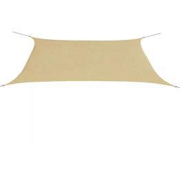 Aurinkopurje oxford-kangas suorakaide 4x6 m beige