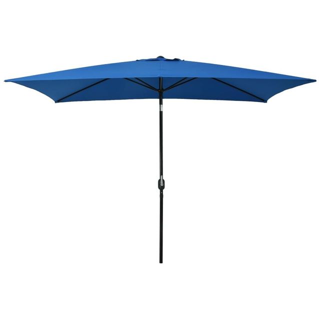 Aurinkovarjo metallirunko 300x200 cm taivaansininen_1