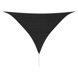 Aurinkovarjo purje hdpe kolmikulmainen 3,6x3,6x3,6 m