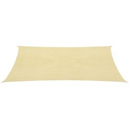 Aurinkovarjo purje hdpe neliö 3.6x3.6 m beige