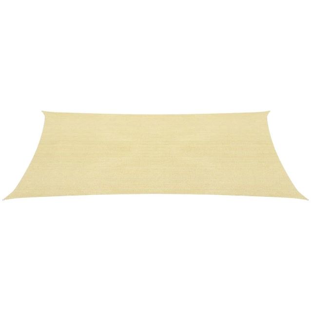 Aurinkovarjo purje hdpe neliö 3.6x3.6 m beige_1