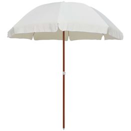 Aurinkovarjo terästanko 240 cm hiekka