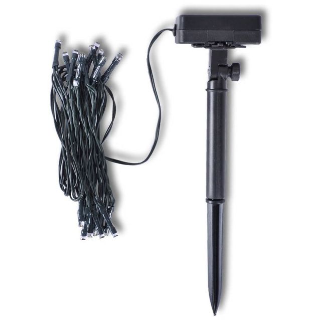 Aurinkovoimalla toimiva led valonauha 24 valoa 3,8m 2kpl_1