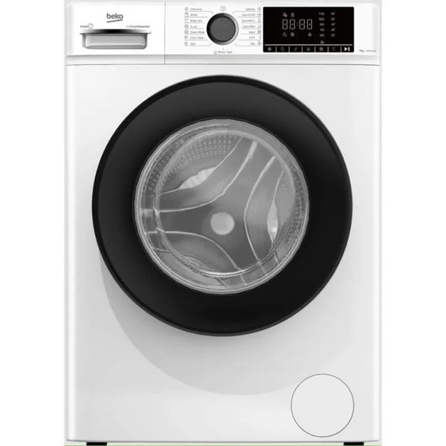 Edestä täytettävä pesukone Beko B1WFM2741WBEE, 60cm, valkoinen