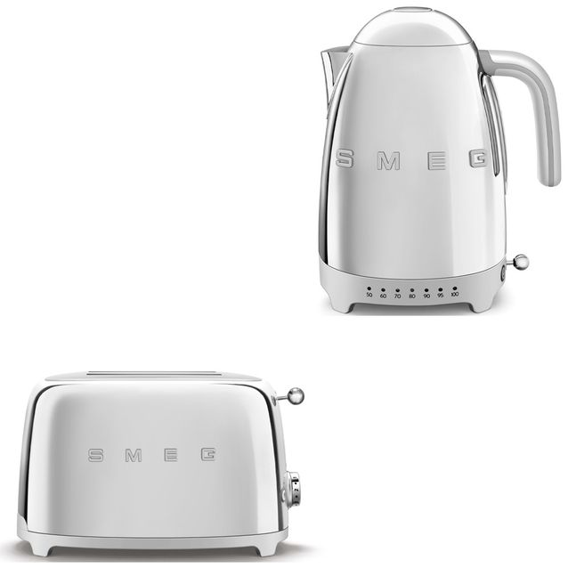 Tuotepaketti Smeg - vedenkeitin KLF04 1,7 l ja leivänpaahdin TSF01