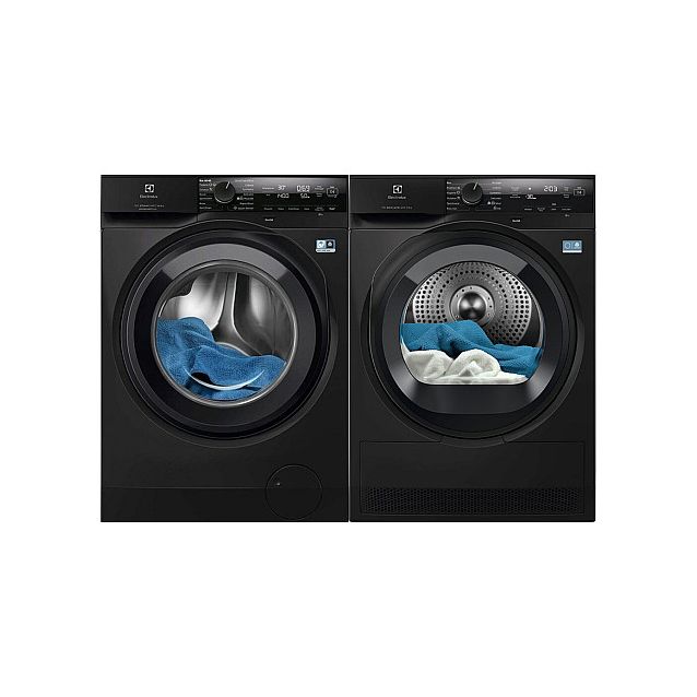 Pesutorni Electrolux EFI742LX4G + EDI742R95G, musta