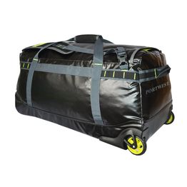 Duffelivarustelaukku Portwest B951 vedenpitävä 100L pyörällinen musta