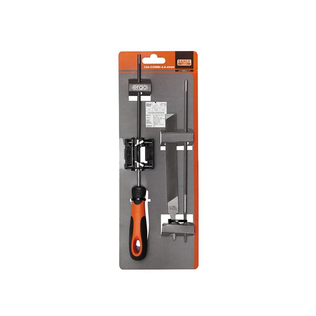 Viilasarja Bahco Ergo, 4mm, 3 kpl