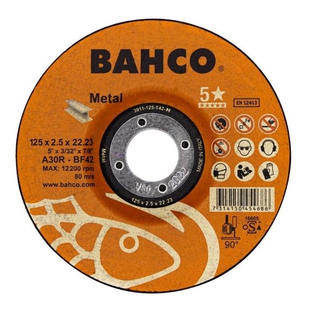 Katkaisulaikka Bahco A30R T42, 115x2.5x22.23mm