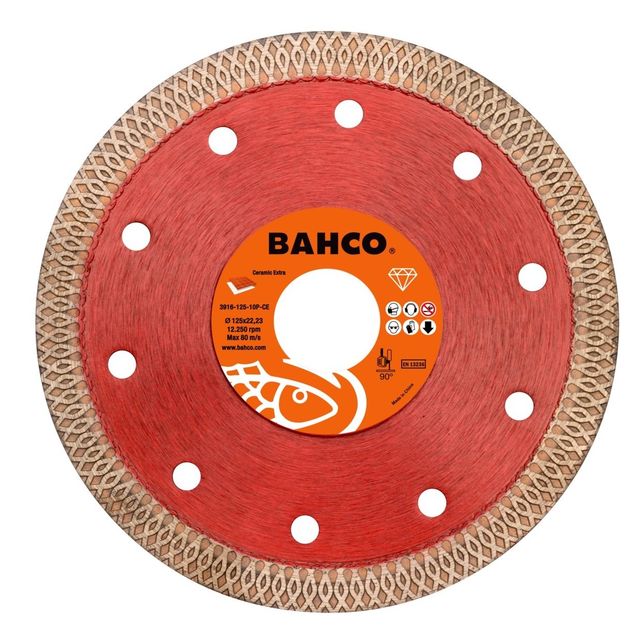 Timanttikatkaisulaikka Bahco, 125x1.2x22.23mm