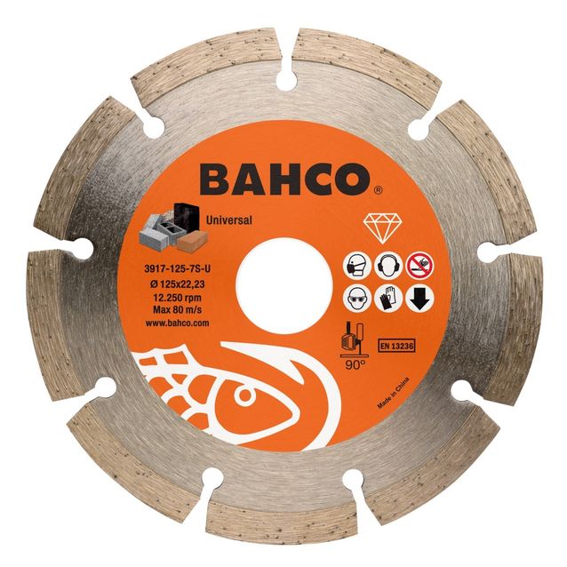 Timanttikatkaisulaikka Bahco, 230x2.6x22.23mm