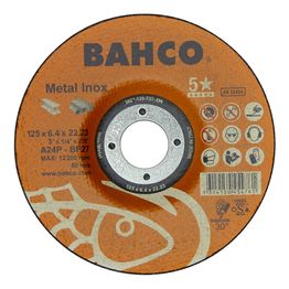 Hiomalaikka Bahco A30S T42, 125x6, 4x22.23mm