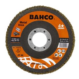 Lamellilaikka Bahco Flat INOX+Fe T42 P40, 125x22.23mm