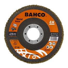 Lamellilaikka Bahco INOX+Fe T42 P60 125 x 22,23mm, tasainen