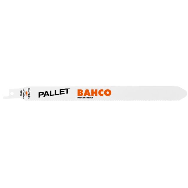 Puukkosahanterä Bahco Sandflex Bi-Metal DSL 228x0,9mm, 10/14TPI, lavoille, 100kpl