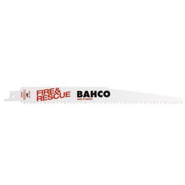 Puukkosahanterä Bahco Sandflex Bi-Metal DSL 228x1,6mm, 10TPI, pelastus- ja purkutöihin, 5kpl