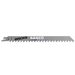 Puukkosahanterä Bahco SL 150x0,9mm, 6TPI, kevytbetonille, tiilelle ja lasikuidulle, 1kpl