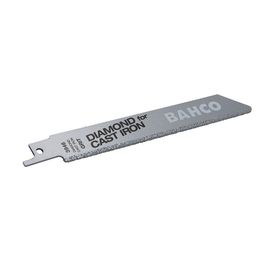 Puukkosahanterä Bahco timanttijyväpinnoitteella 150x1,23mm, valuraudalle ja laatoille, 2kpl