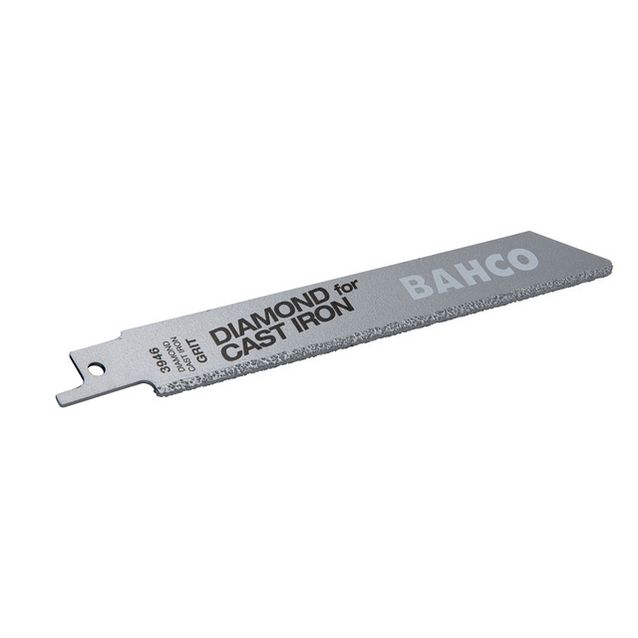 Puukkosahanterä Bahco timanttijyväpinnoitteella 150x1,23mm, valuraudalle ja laatoille, 2kpl