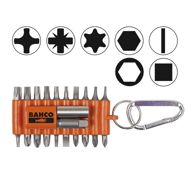 Kärkisarja Bahco Ph+pz+torx+sl, kumipidikkeellä, 22 kpl