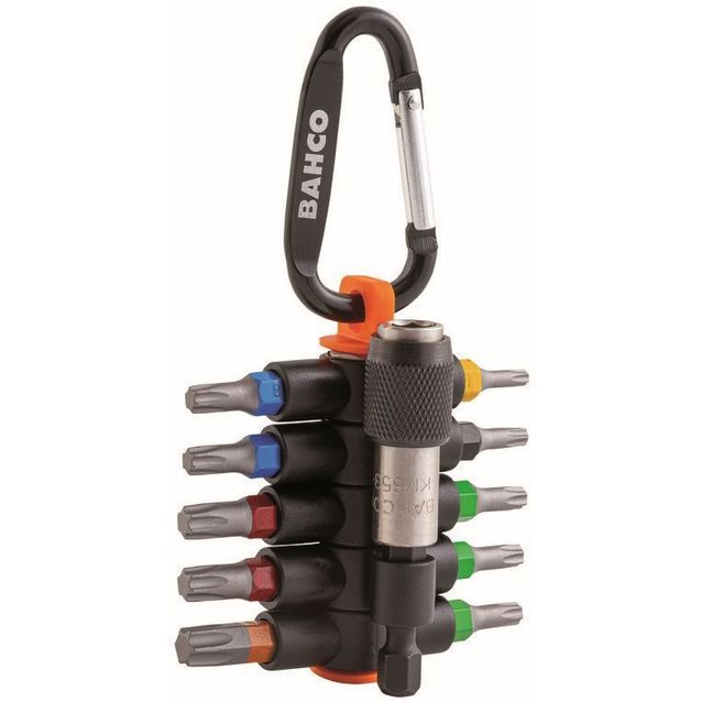 Kärkisarja Bahco Sticky Torx T10–T40, 11kpl