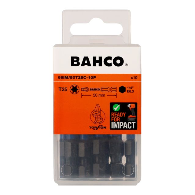 Iskukärki Bahco 66IM T25 50mm, 10kpl