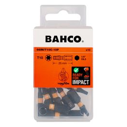Iskukärkisarja Bahco 66IM TORX T10 25mm, 10kpl