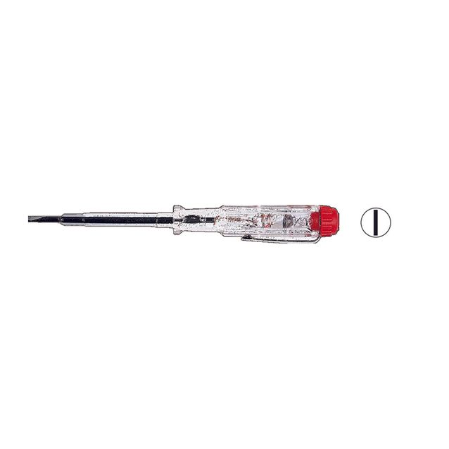 Jännitetesteri Bahco 0,6x3,0x140mm 150–250V VDE