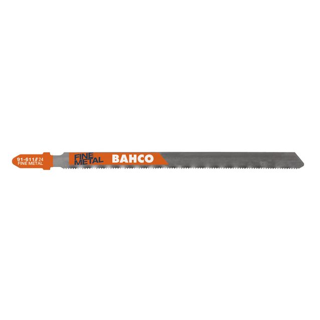 Pistosahanteräsarja Bahco, 1x100mm, HSS, 5 kpl