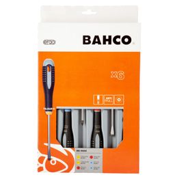 Ruuvitalttasarja Bahco BE-9886, ura + Phillips + Pozidriv, 6 osaa