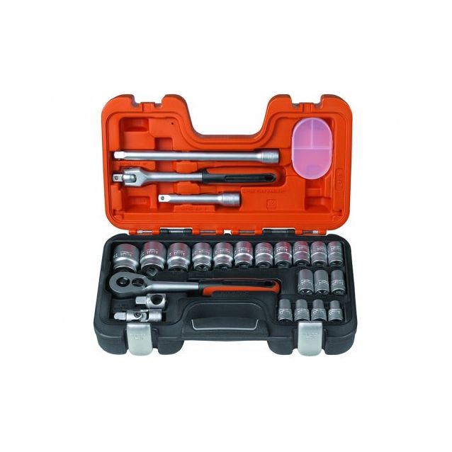 Hylsysarja Bahco, 10–32mm, 24 kpl