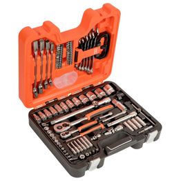 Hylsysarja Bahco, 1/4" + 1/2", 91 kpl, 4–32mm