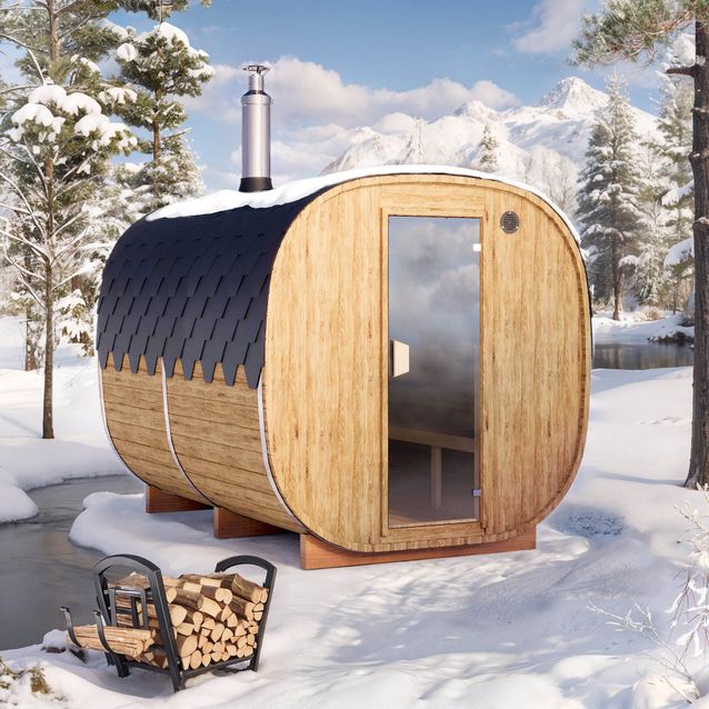 3m Tynnyrisauna cube 6 hengelle