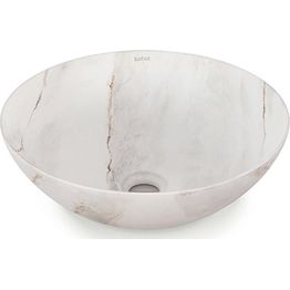 Malja-allas Bathco Lys, Ø400mm, calacatta