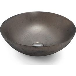 Malja-allas Bathco Lys, Ø400mm, musta/kulta