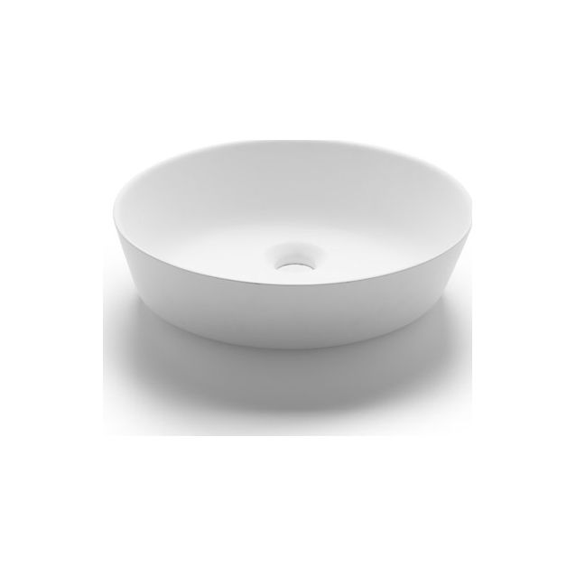 Malja-allas Bathco Umbria, Ø380mm, mattavalkoinen