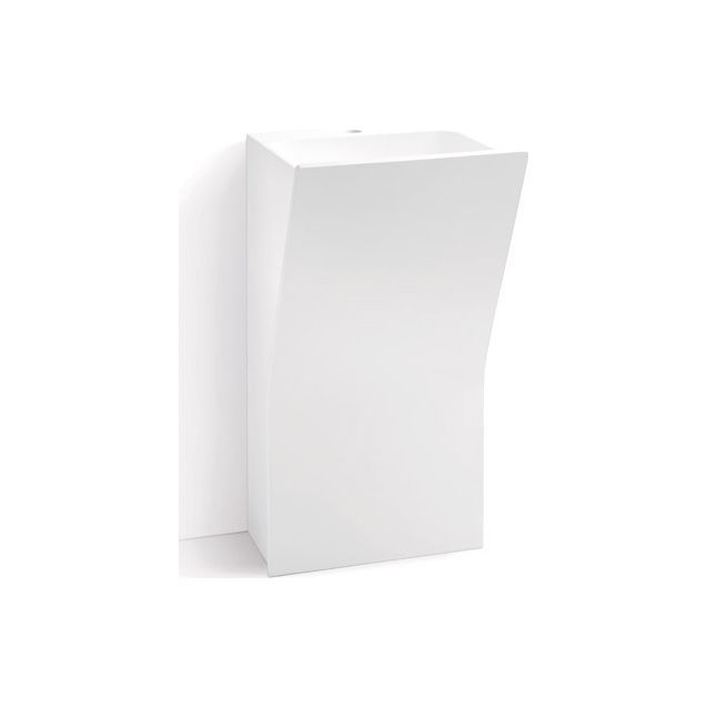 Pesuallas Bathco Veneto, 450x417mm, mattavalkoinen