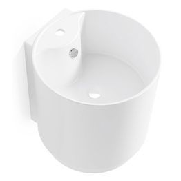 Pesuallas Bathco Hamburg, 400x420mm, valkoinen