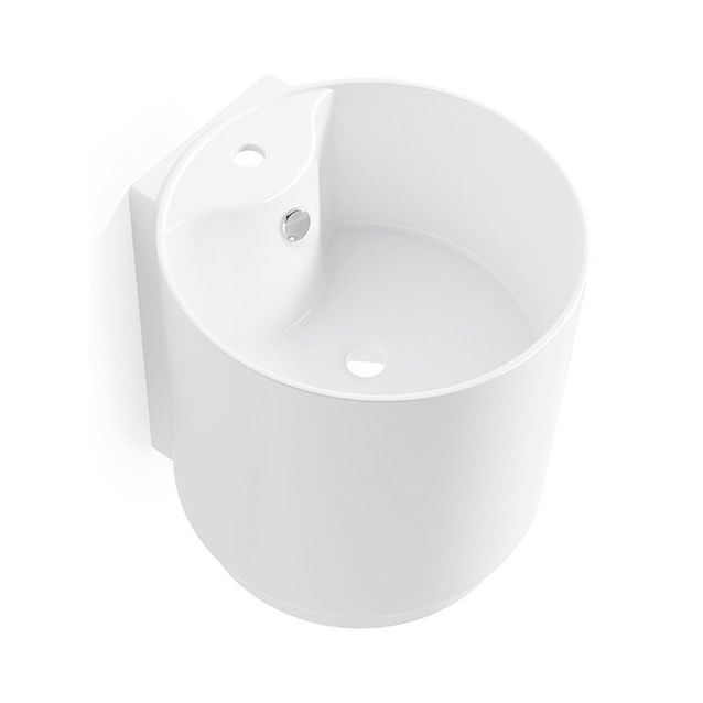 Pesuallas Bathco Hamburg, 400x420mm, valkoinen