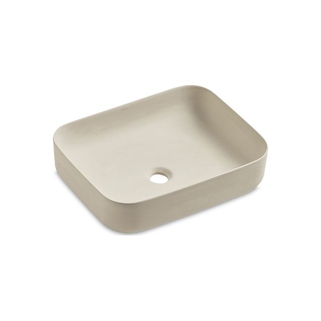 Malja-allas Bathco Dinan, 500x390mm, mattabeige