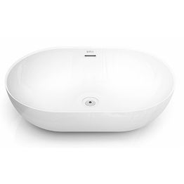 Malja-allas Bathco Livorno, 600x405mm, valkoinen