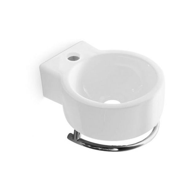 Pesuallas Bathco Sherry Ø230mm valkoinen