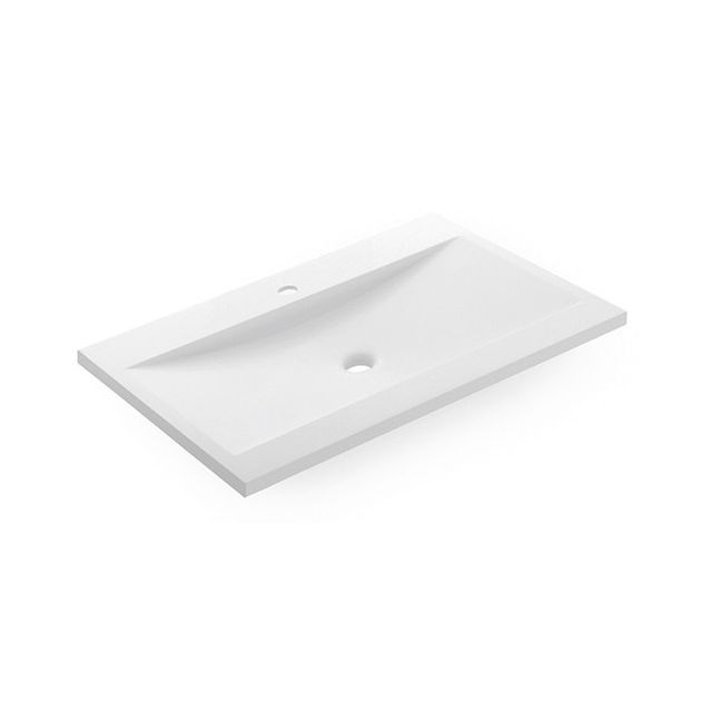 Pesuallas Bathco Manhattan, 800x450mm, valkoinen