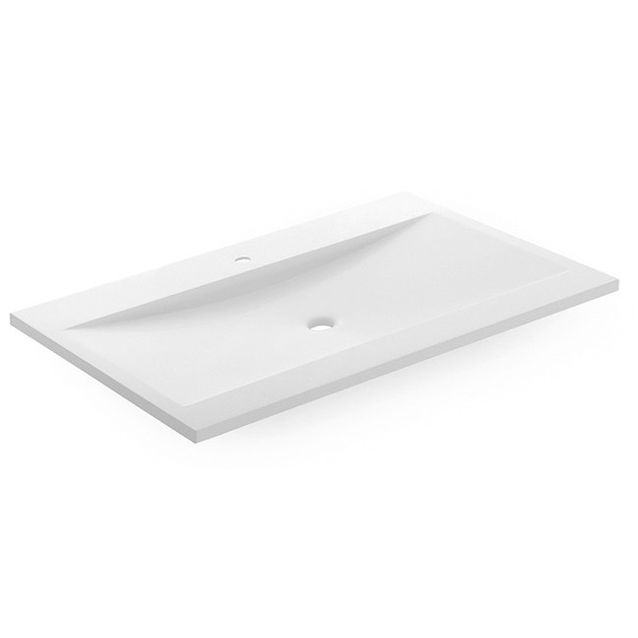 Pesuallas Bathco Manhattan, 1000x450mm, valkoinen