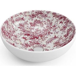 Malja-allas Bathco New Lys, Ø400mm, kuvioitu, eri värejä