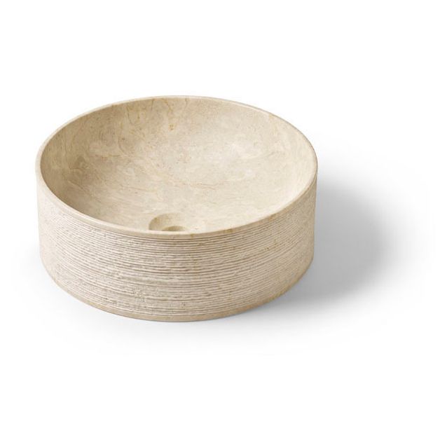 Malja-allas Bathco Morella Circular Ø380mm beige