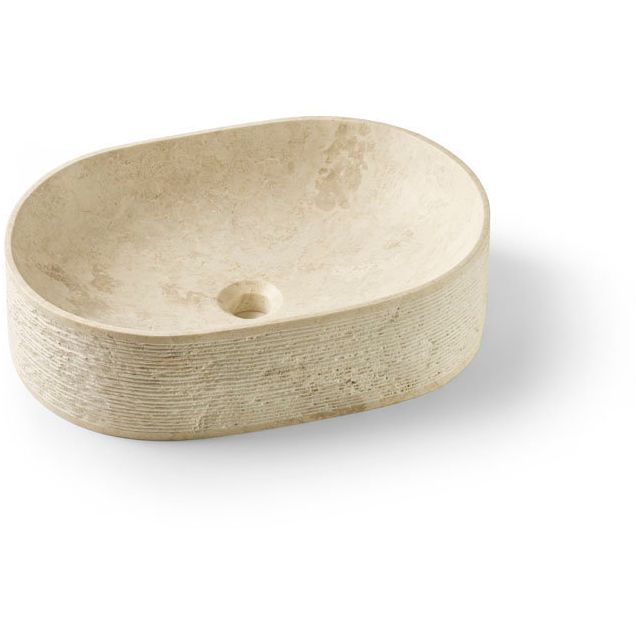 Malja-allas Bathco Morella Oval 520x370mm beige