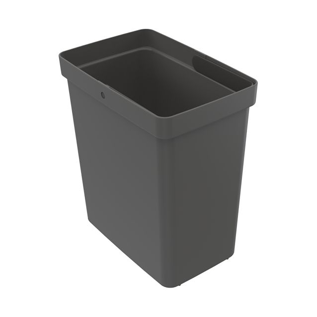 Roska-astia Beslag Design Compact, 10l, tummanharmaa