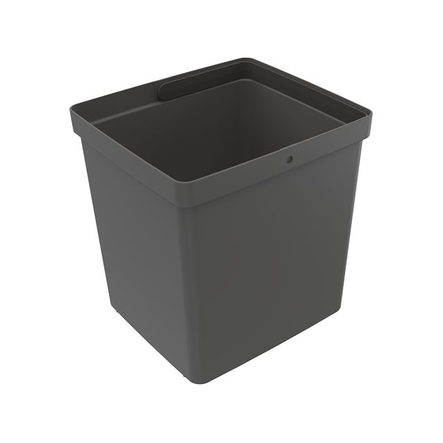 Roska-astia Beslag Design Compact, 19l, tummanharmaa